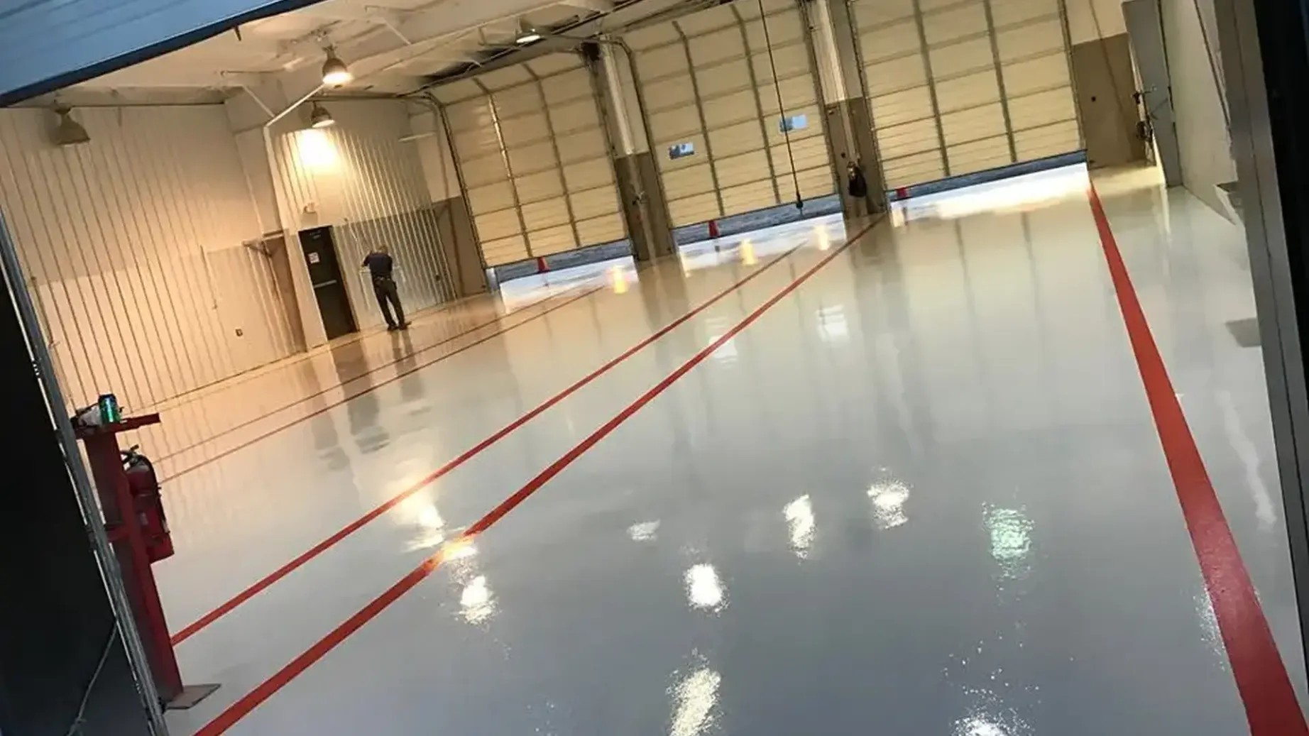 Automotive Service Center Flooring